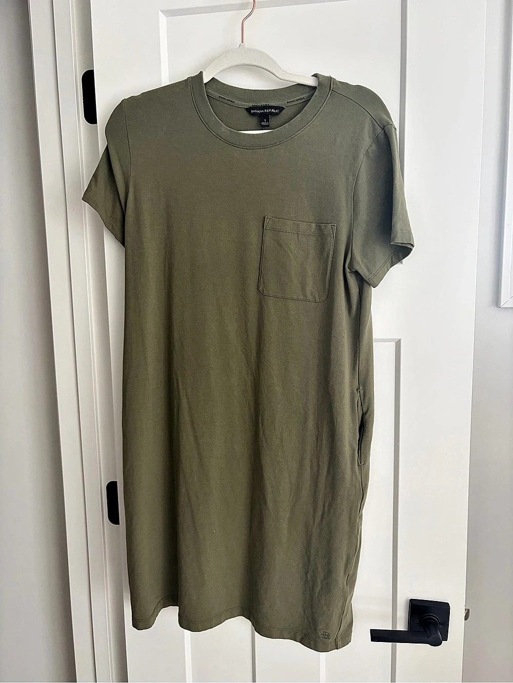 J.Crew Mini Pocket Dress in Green Size Medium Like New